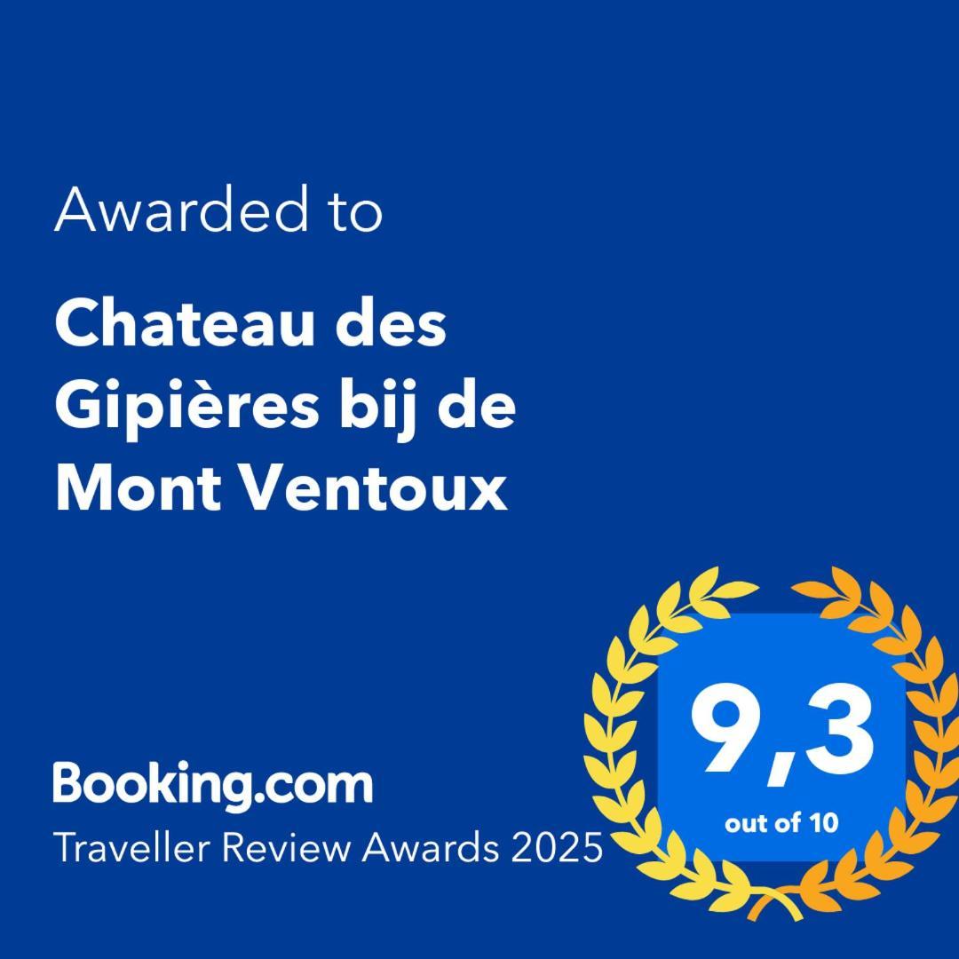 Chateau Des Gipieres Bij De Mont Ventoux Montbrun-les-Bains Zewnętrze zdjęcie