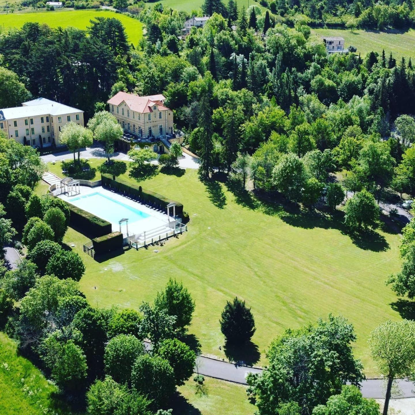 Chateau Des Gipieres Bij De Mont Ventoux Montbrun-les-Bains Zewnętrze zdjęcie