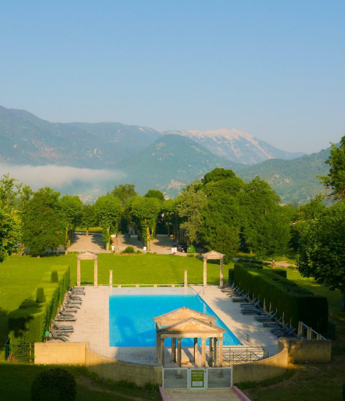 Chateau Des Gipieres Bij De Mont Ventoux Montbrun-les-Bains Zewnętrze zdjęcie
