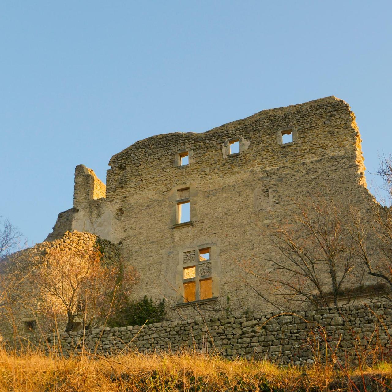 Chateau Des Gipieres Bij De Mont Ventoux Montbrun-les-Bains Zewnętrze zdjęcie