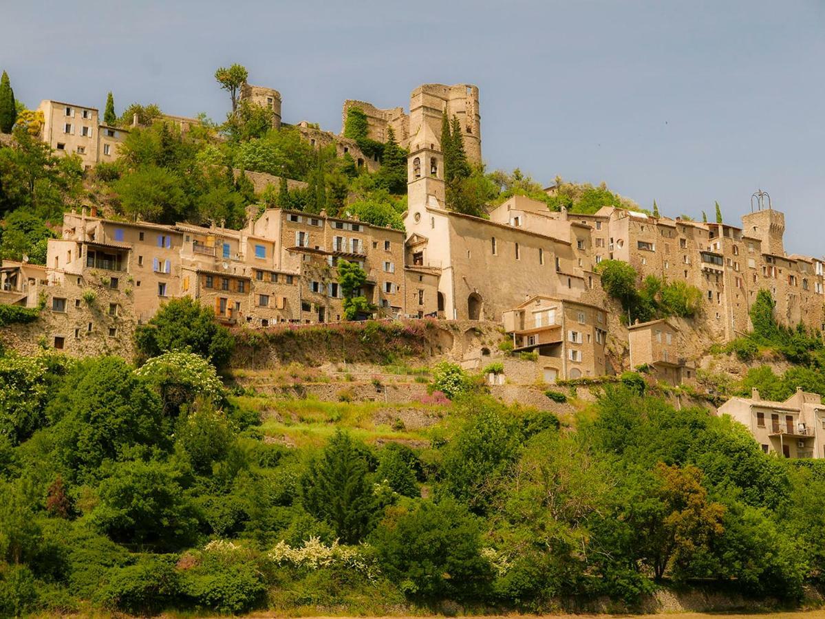 Chateau Des Gipieres Bij De Mont Ventoux Montbrun-les-Bains Zewnętrze zdjęcie