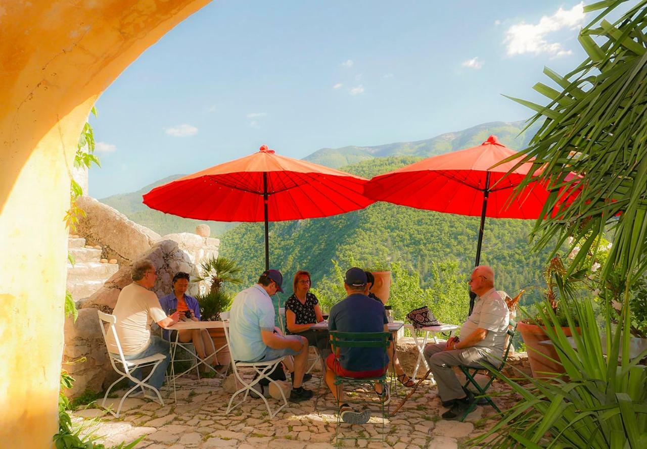 Chateau Des Gipieres Bij De Mont Ventoux Montbrun-les-Bains Zewnętrze zdjęcie