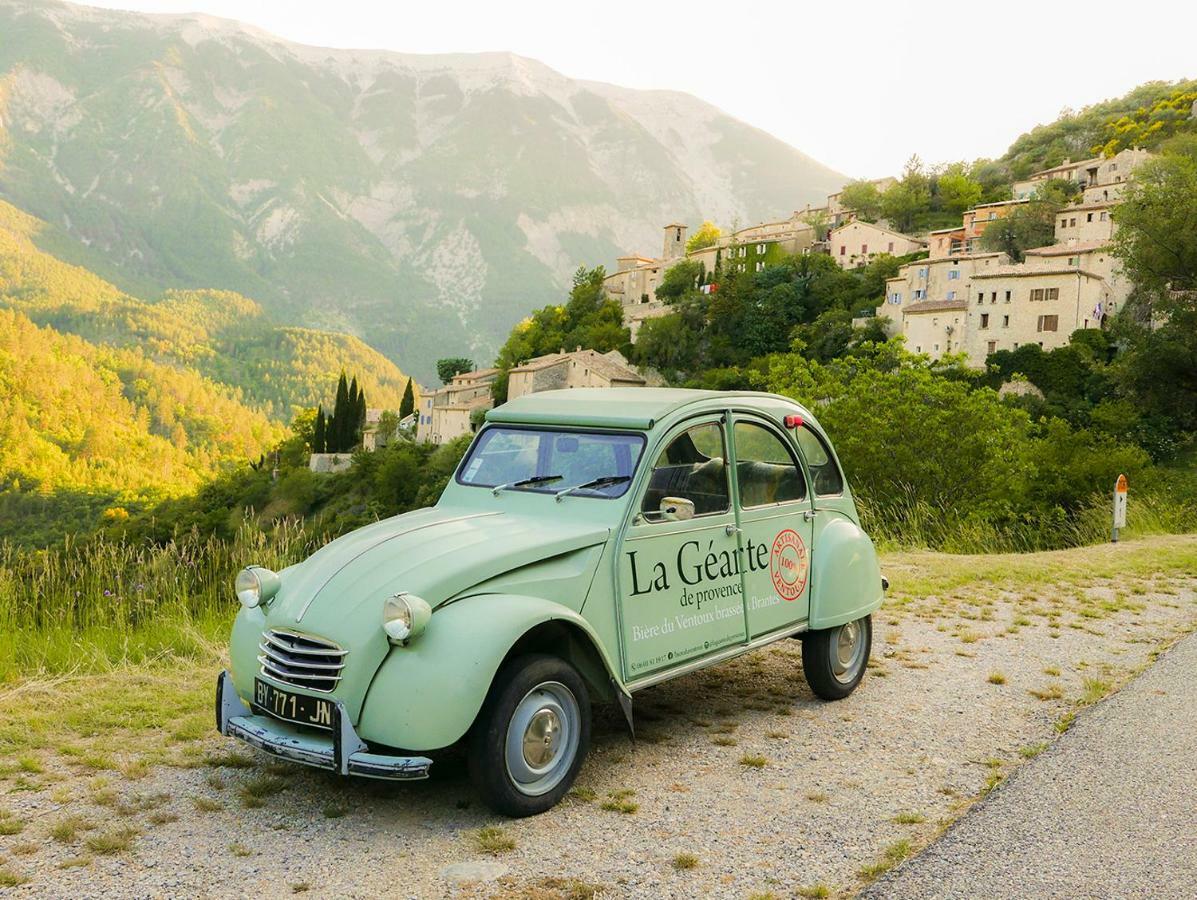 Chateau Des Gipieres Bij De Mont Ventoux Montbrun-les-Bains Zewnętrze zdjęcie
